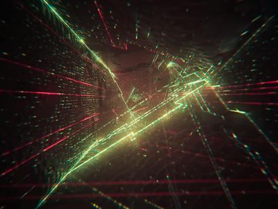 Abstract light trails representing visual movement and energy.